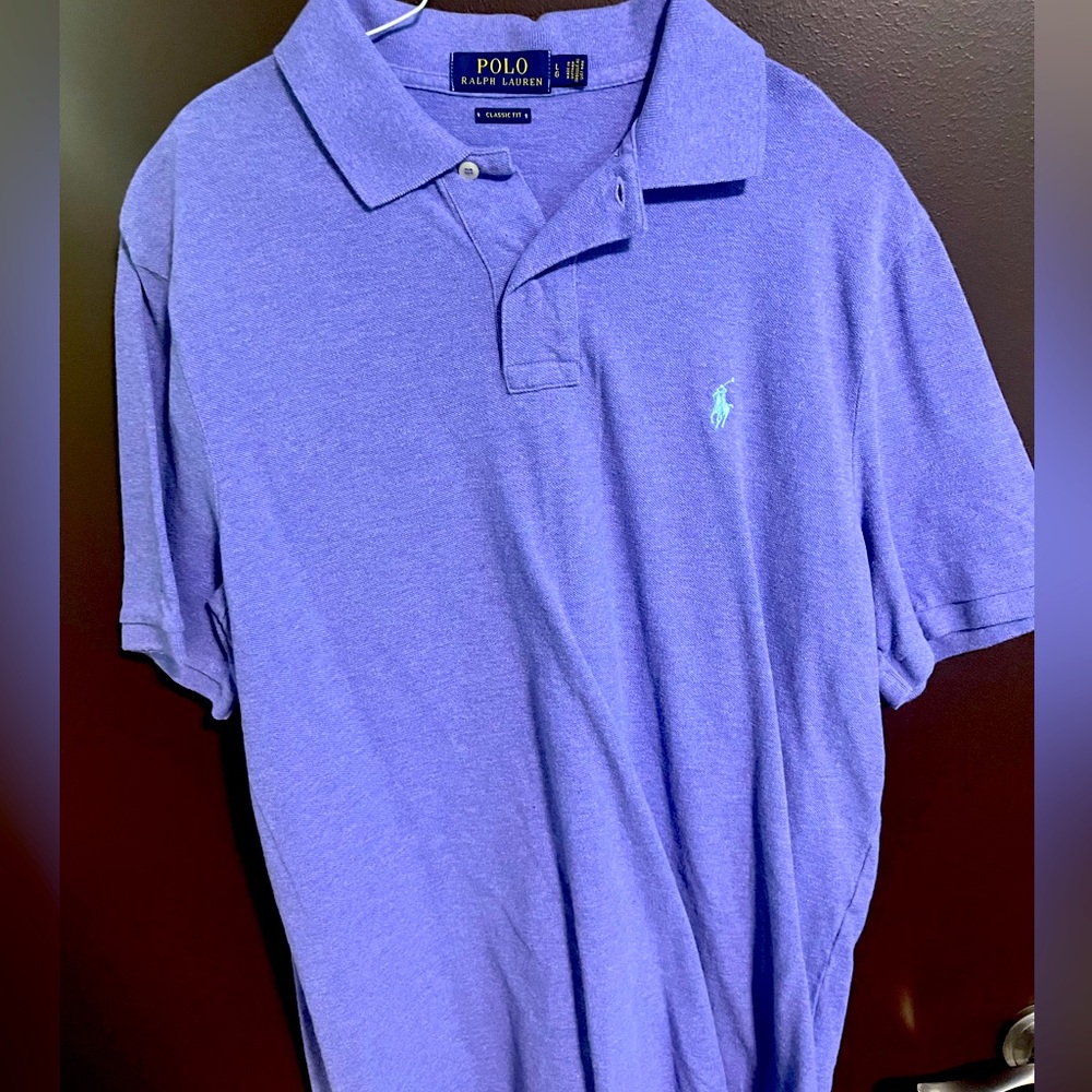 Purple Ralph Lauren Men’s Polo